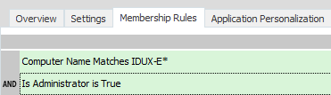 Membership Rules